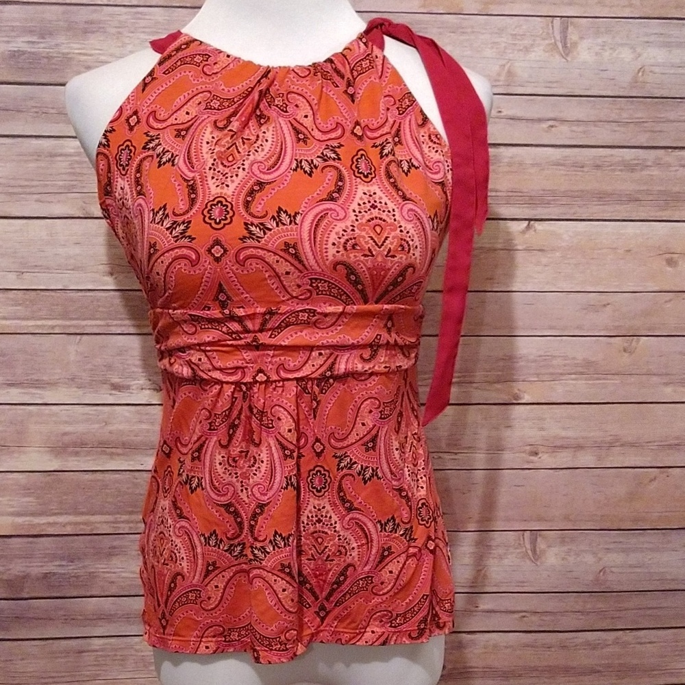 < Ann Taylor > Paisley Top